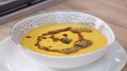 Kimyonlu Bal Kabağı Çorbası Tarifi