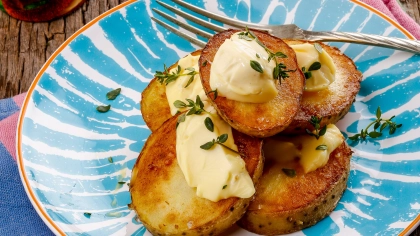 Krem Peynirli Kızarmış Patates Tarifi