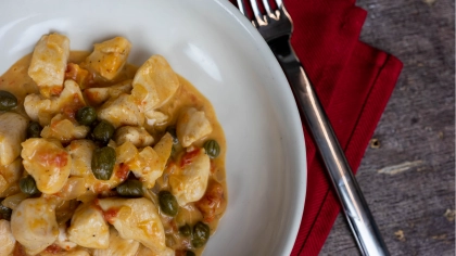 Kaparili Kremalı Tavuk Tarifi