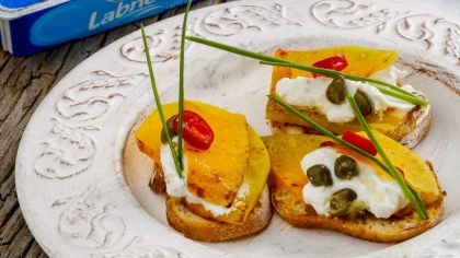 Bal Kabaklı Bruschetta Tarifi