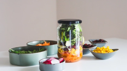 Kavanozda Salata Tarifi