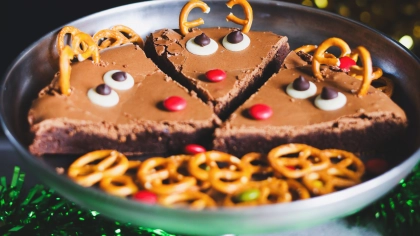 Yılbaşına Özel Geyik Brownie Tarifi