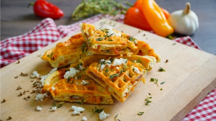 Pizza Waffle Tarifi