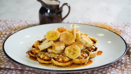 Tahinli Waffle Tarifi