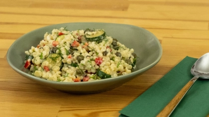 Sebzeli Kuskus Salatası Tarifi