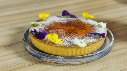 Balkabaklı Creme Brulee Tart Tarifi