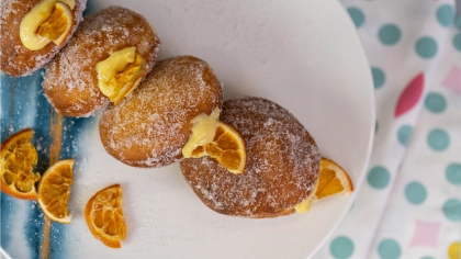 Portakal Kremalı Berliner Tarifi