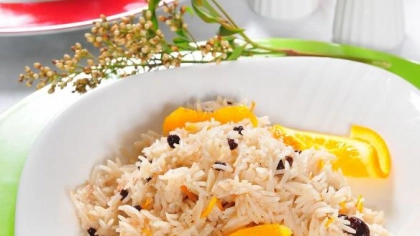 Portakal Kabuklu Safranlı Pi̇lav Tarifi