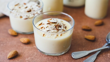 Bademli Muhallebi Tarifi