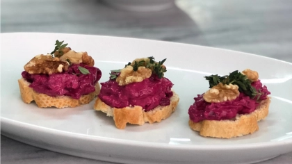 Humuslu Pancar Salatası Tarifi