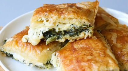 Baklava Yufkasından Çıtır Börek Tarifi