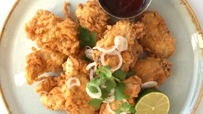 Kızarmış Çıtır Tavuk Kanatları Tarifi