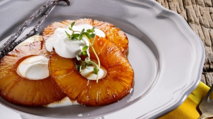 Karamelize Ananas Tatlısı Tarifi