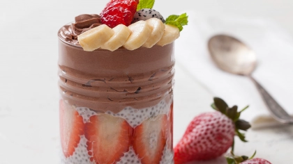 Kakaolu Chia Puding Tarifi