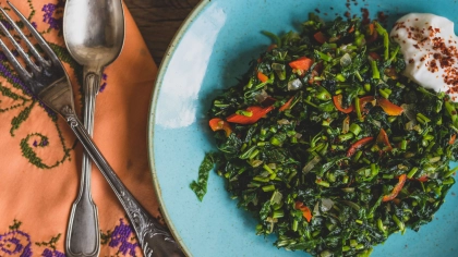 Ebegümeci Kavurması Tarifi