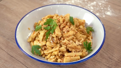 Keşli Cevizli Erişte Tarifi