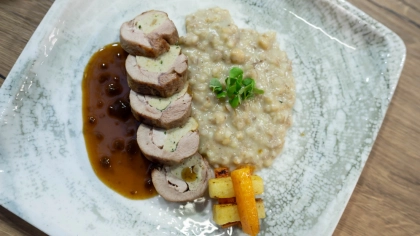 Siyez Keşkekli Hindi But Rulosu Tarifi