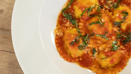 Domates Soslu Ravioli Tarifi