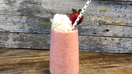 Çilekli Milkshake Tarifi