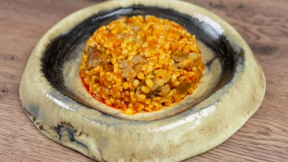 Kuzu Etli Meyhane Pilavı Tarifi