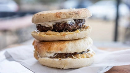 Bazlama Burger Tarifi