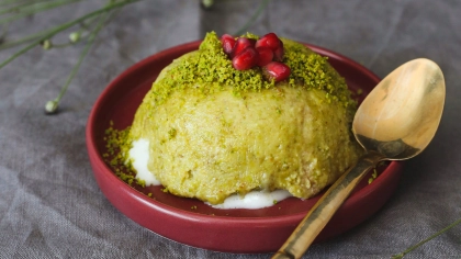 Antep Fıstıklı Dondurmalı İrmik Helvası Tarifi