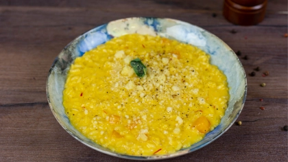 Balkabaklı Risotto Tarifi