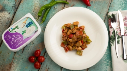 Renkli Biberli Piliç Sote Tarifi