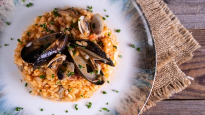 Deniz Mahsullü Risotto Tarifi