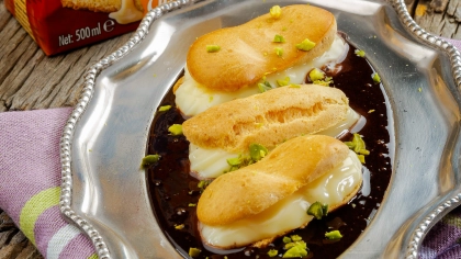 Hazır Çikolatalı Ekler Tarifi