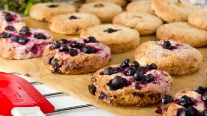 Böğürtlenli Yulaflı Kurabiye Tarifi