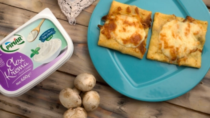 Mantarlı Krep Tarifi