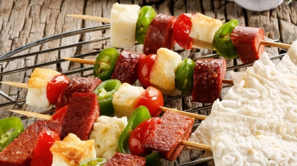 Şişte Hellimli Sucuk Tarifi