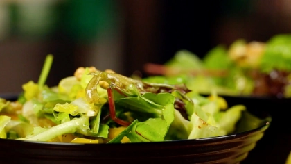 Hardal Soslu Salata Tarifi (Balık İle Uyumlu)