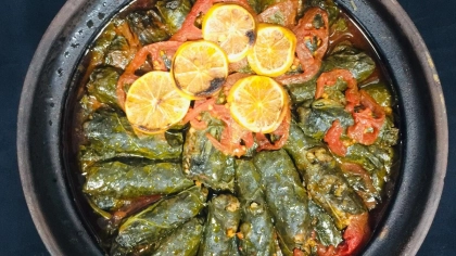 Güveçte Etli Pazı Sarması Tarifi