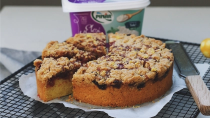 Vişneli Crumble Kek Tarifi