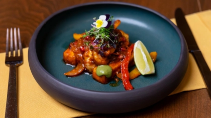 Acılı Paneer ve Sarımsaklı Karides Tarifi