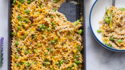 Cheddar Peynirli Fırın Makarna Tarifi