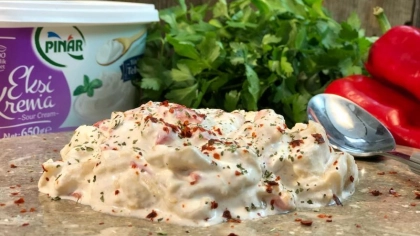 Patlıcanlı Meze Tarifi