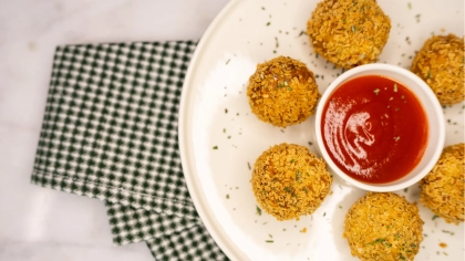 Kızarmış Peynir Topları Tarifi