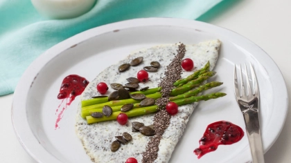 Chialı Beyaz Omlet Tarifi