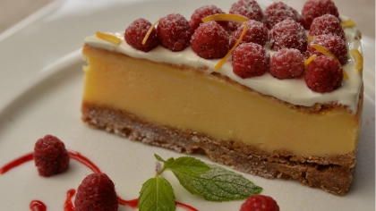Frambuazlı ve Limonlu Cheesecake Tarifi