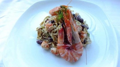 Karidesli Spaghetti Tarifi