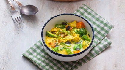 Zerdeçallı Sebzeli Tavuk Tarifi