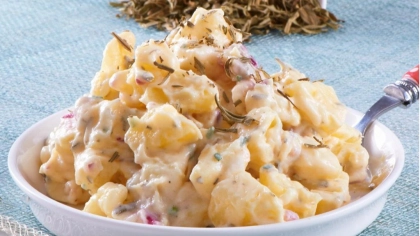 Tarhunlu Patates Salatası Tarifi
