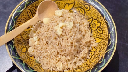 Sarımsaklı Pilav Tarifi