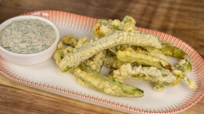 Taze Bakla Kabuğu Kızartması Tarifi