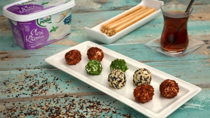 Taze Baharatlı Peynir Topları Tarifi