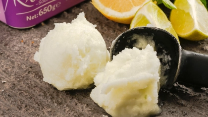 Limon Aromalı Dondurma Tarifi