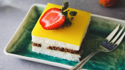 Portakal Jöleli Sütlü İrmik Tatlısı Tarifi